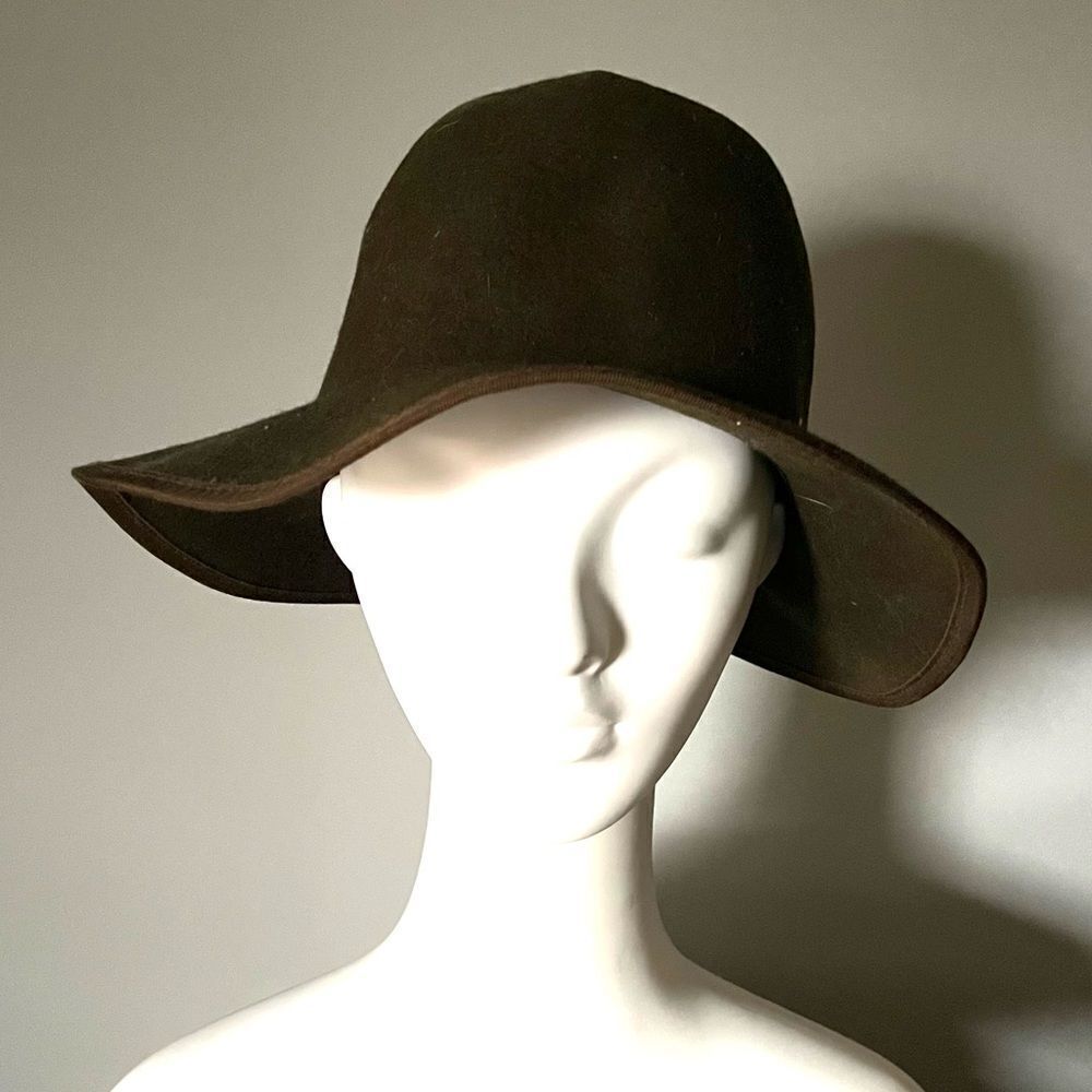 Override Brown Hat Made in Japan 58 cm